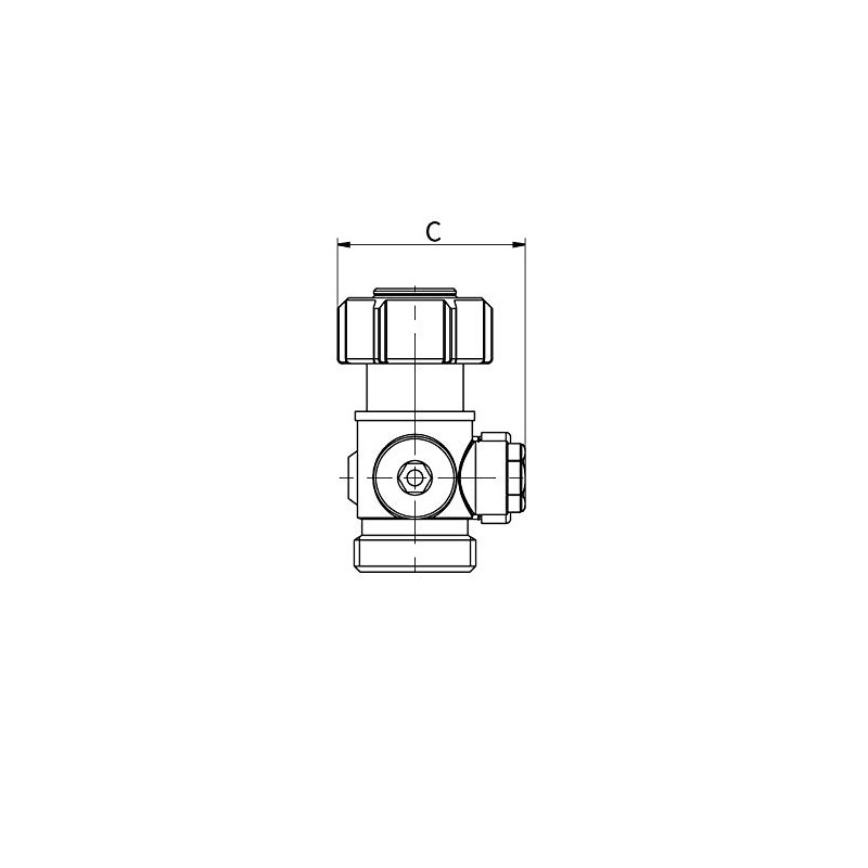 Simplex F10005 Single Tube Tap Block G 3⁄4 Inch M