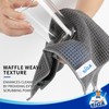 MR.SIGA Waffle Pattern Cleaning Cloths, Reusable Absorbent Microfiber Cleaning Cloths,