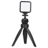Portable Phone Microphone Vlogging Equipment Microphone Kit with LED Light