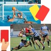 Olanmarp Football Referee Card Set - Robust Red and Yellow