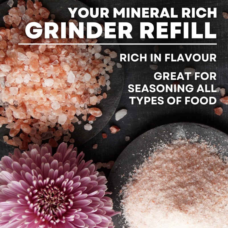 Pink Himalayan Salt, Fine Grain for Table Shakers, 14 oz