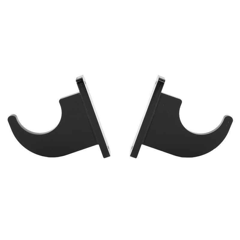 2 PCS Sword Holder Acrylic Wall Mount Polished Strong Load