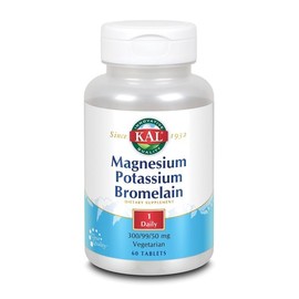 칼 마그네슘 포타슘 브로멜라인 건강 보조 식품 50 mg 60 태블릿 Cal Magnesium Potassium Bromelain Health Supplement 50 mg 60 Tablets