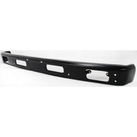 Evan Fischer Bumper for Toyota Pickup Base DLX SR5 1979-1981 Front RWD Painted Black Steel w/license plate provision Replaces # 5211189110 TO1002169