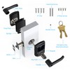 Signstek Keyless Entry Door Lock with Handle, Digital Keypad Door