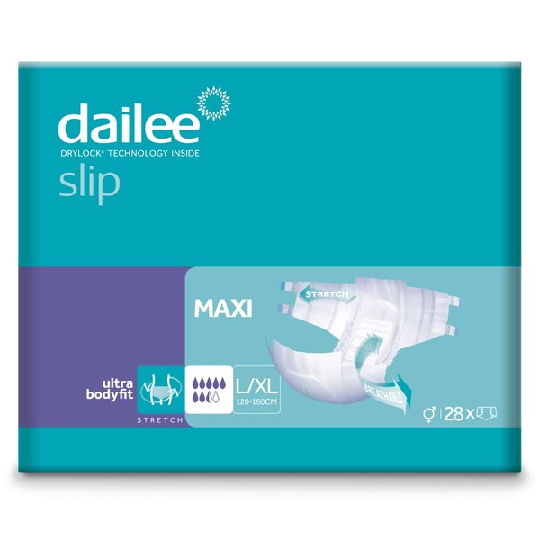 Dailee Briefs Maxi L/XL, Pack of 112