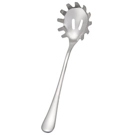 FIBOUND Spaghetti Spoon, Stainless Steel Spaghetti Spoon, Pasta Spoon, Stainless Steel, Spaghetti Server, Pasta & More, Stainless Steel, 24 cm