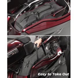 KEMIMOTO Saddlebag Liners 1 Pair Motorcycle Saddle Liner Bag 32L Hard Saddle Insert Travel Storage Bag Compatible with Touring Street Glide Road Glide Road King 1993-2023 1700 Royal Star