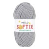 Hello Softie Blanket Yarn 100g - Oyster Grey