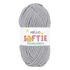 Hello Softie Blanket Yarn 100g - Oyster Grey