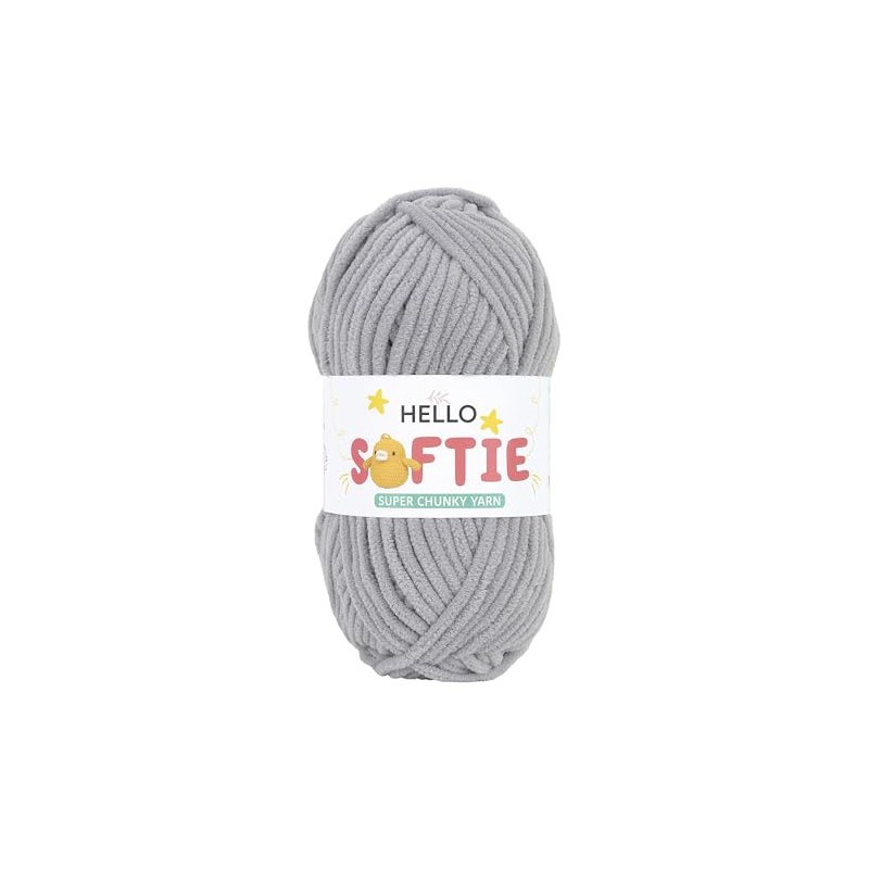 Hello Softie Blanket Yarn 100g - Oyster Grey