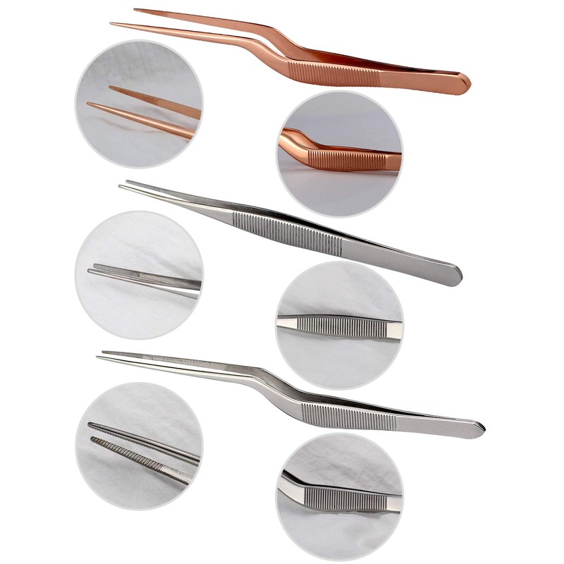 5 PCS Fish Bone Tweezers Set for Removing Fish Bone