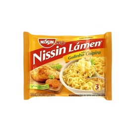 Brazilian Corner Nissin Ramen Instant Noodle Flavors 2.64Oz | Miojo Macarrão Instantâneo Sabores Diversos 85g by Brazilian Corner | Macarrão Instantâneo Turma da Monica Sabores Diversos by Brazilian Corner (Chicken)