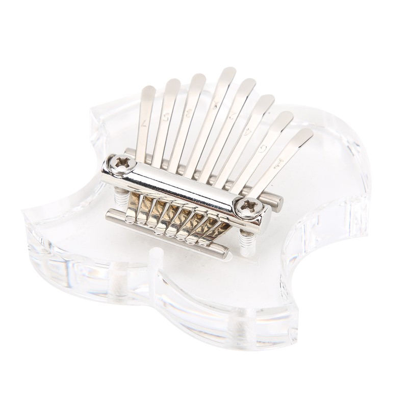 Thumb Piano Crystal Mini Portable Fruit Mbira Music Instrument for