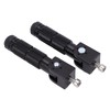 1 Pair Universal Motorcycle Footrests Rear Set Footpegs with 8mm