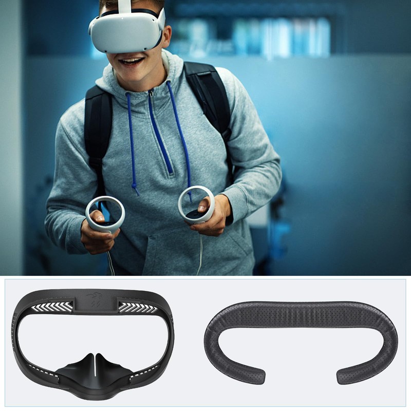VR Facial Interface & Face Pad for Oculus Quest 2