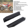 2Pcs Front Fork Tube Cover Glossy Black for CRF250R CRF250X