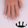 Clear Acrylic Nail Tips, 200pcs False Nails for Salons and