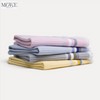 MOEVE Bath Towel 1ea, Type:8. Summer Pique 90X180 / Waffle Pique 015 White/Yellow