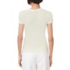 AllSaints Women's June Tee, Gardenia Cream