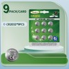 Toyohira cr2032 Batteries,Child Safety Features,2032 Batteries 9 Pack,Compatible with Key