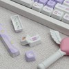 Cmokifuly Mao Profile Keycaps,Cute Keycaps Rabbit Custom Keycaps 140 Keys,PBT