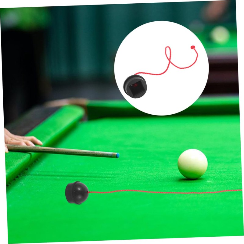 Yardwe Pool Replacement Chalk Holder Snooker Cue Chalk Case Cord