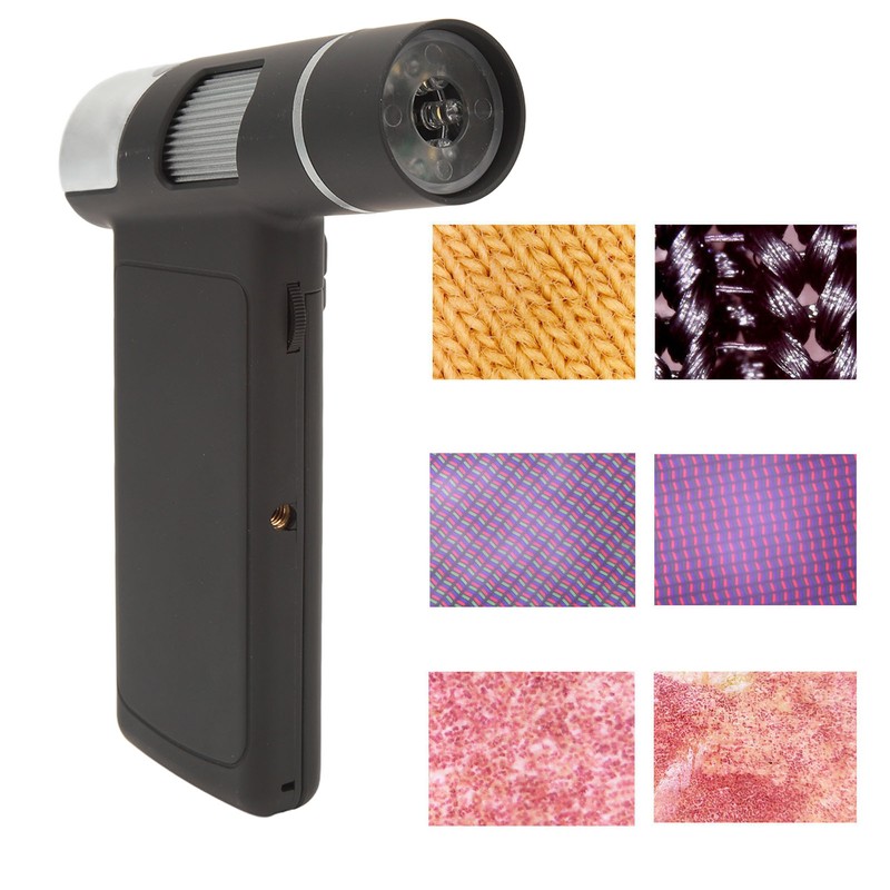 Handheld Digital Microscope 1080P 2MP Portable Pocket Microscope 4in LED