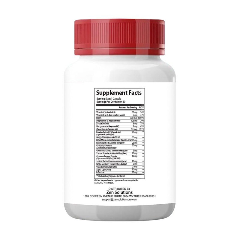 nutradash (2 Pack) Gluco Maxum, Gluco Maxum Pills, Gluco Maxum