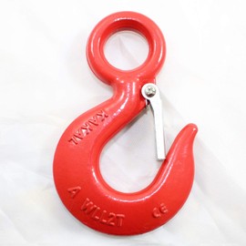 Eyelet Load Hook 2000 kg Load Hook with Eyelet Safety Hook