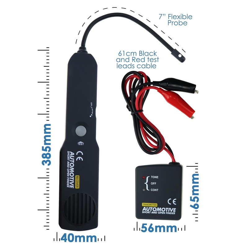 Automotive Circuit Tester, Car Repair Cable Circuit Wire Tracers Analyzer