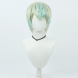 Cosplay Wig, Heat Resistant, Wig, Anime, Full Wig, For Cosplay, Costume Accessories, Parties, Events, Disguise, Includes Wig Net, Cosplay Wig, Small Face Effect, Cute Mana Eight