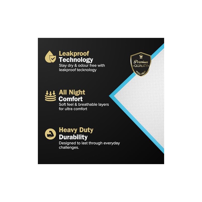 Disposable Incontinence Bed Pads | 60 x 90 cm Premium