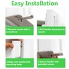 2 Pack WR12X32352 Refrigerator Door Handle Set, for GE Refrigerator