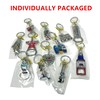 12 Pcs Los Angeles Keychain LA California Metal Keychains, 4