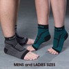 TechWare Pro Ankle Brace Compression Sleeve - Relieves Achilles Tendonitis,