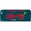 Dr. Pepper Cherry Flavored Soda Beverage Soft Drink - 3