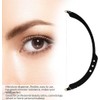 Pongnas Regla de Marcador de Línea de Microblading, Herramienta de