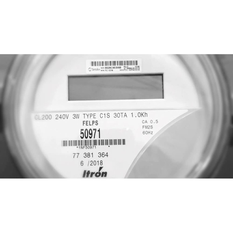 Itron Centron SSEM CL200 KWH Meter, Type C1S, Form 2S,