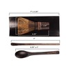BambooMN Matcha Whisk Set - Black Chasen (Tea Whisk), Black