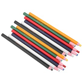 BTIHCEUOT Lápiz de modista, 12 Piezas/Paquete de Tela de lápiz de Sastre Colores Mezclados para Zapatos para Tela para Cuero para Metal
