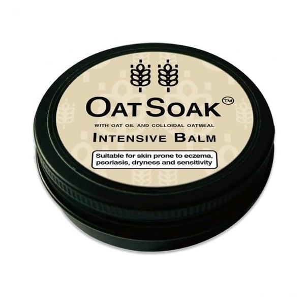 OatSoak Intensive Balm Large 160ml Tin. Containing OatSoak Colloidal Oatmeal,