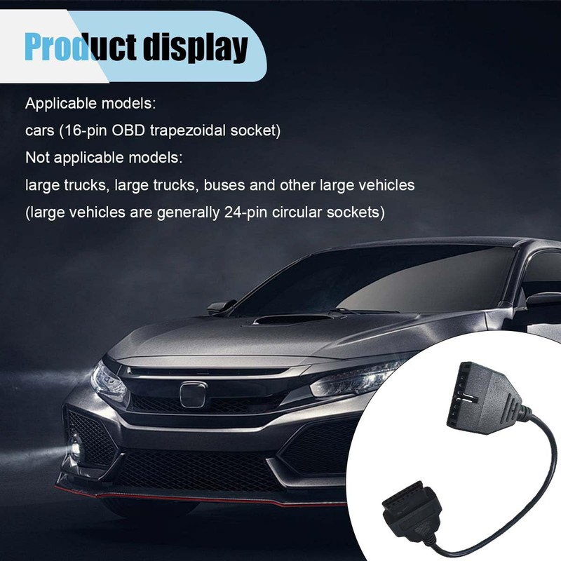 OBD2 to OBD1 GM Adapter, Car Code Reader, OBD1 12