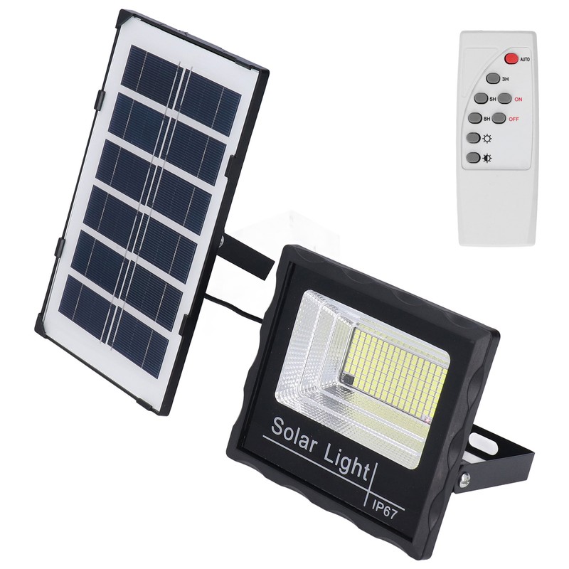 Solar Wall Lamp 100 LEDs High Brightness 50W Waterproof Outdoor