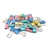 19mm Small Assorted Colour Foldback Clips Paper Binder Clamps Clips
