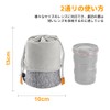 Camera Lens Case, K&F Concept SLR Dual Purpose Lens Case,