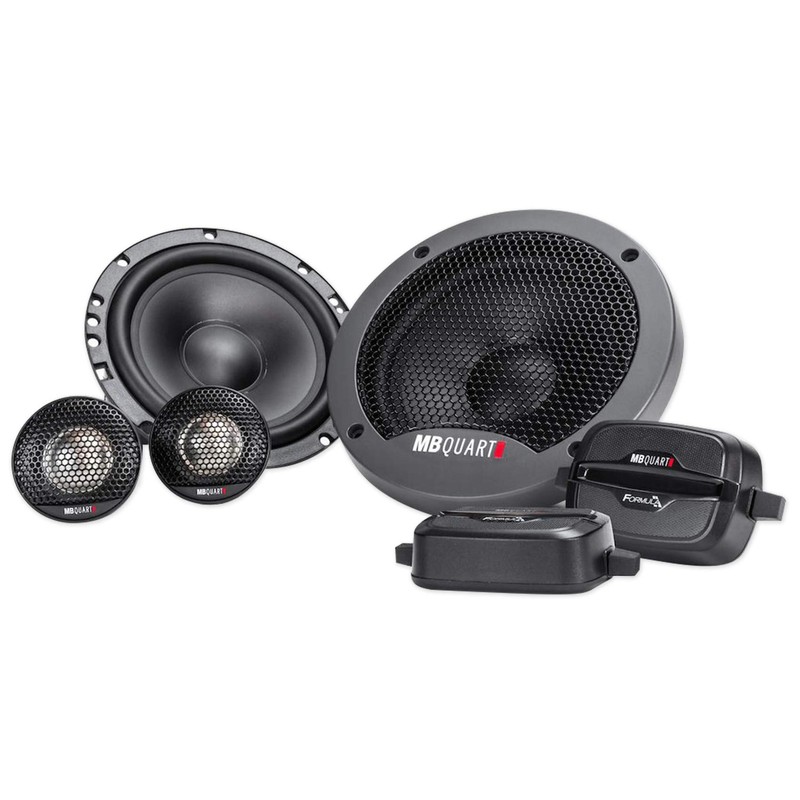 MB Quart Pair FSB216 6.5" 280 Watt Component Speakers+(2) 6x9