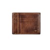 camel active, Melbourne Men's Wallet (Denim Size), Brown, 11,5 x