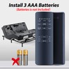 New RF258B Bed Remote Control Replacement fit for Beautyrest SmartMotion