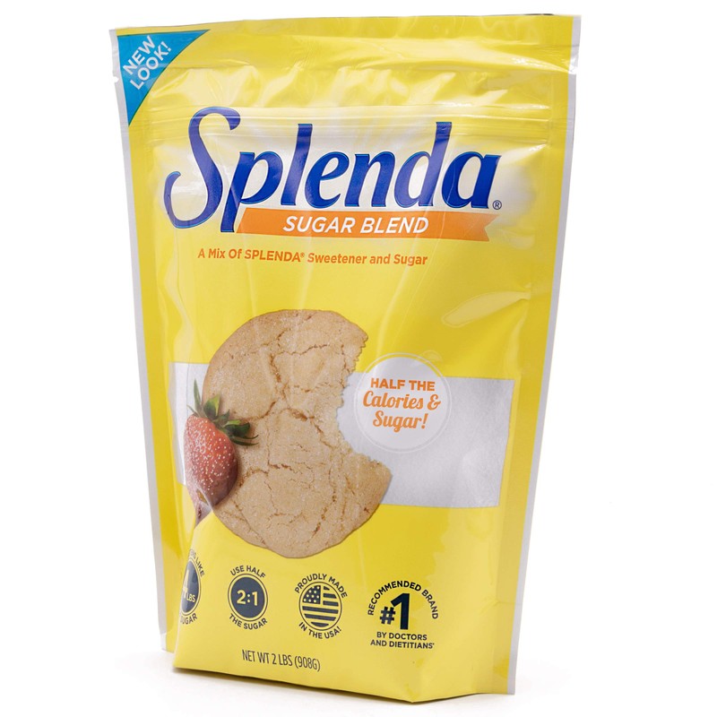 SPLENDA Low Calorie Sweetener for Baking Resealable Bag, Sugar Blend,
